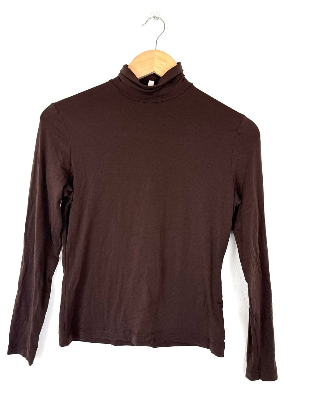 Vintage St. John Sport Brown Turtleneck Long Sleeve